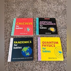 Chris Ferrie Baby University Board Books - Set Of 4